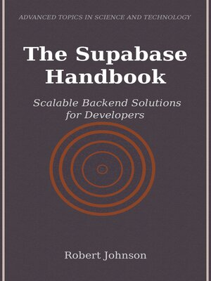cover image of The Supabase Handbook